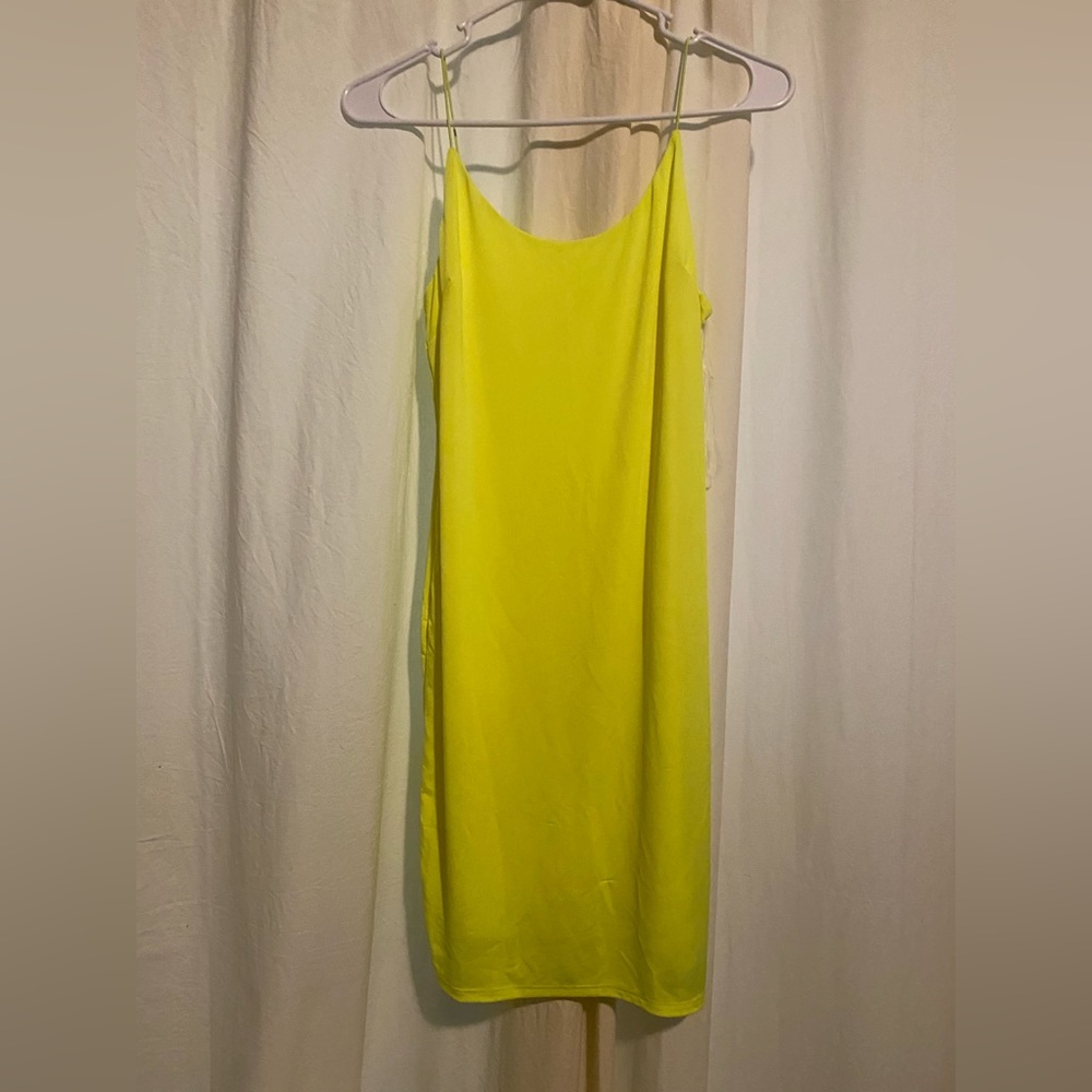 Brand new highlighter dress, no tags because was going to keep, doesn’t fit
